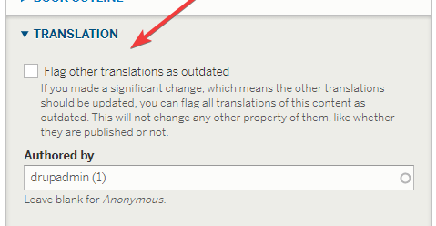 translation outdated