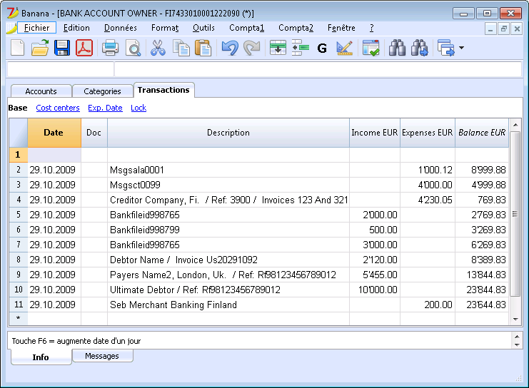 Compte Bancaire Excel NH86  Jornalagora