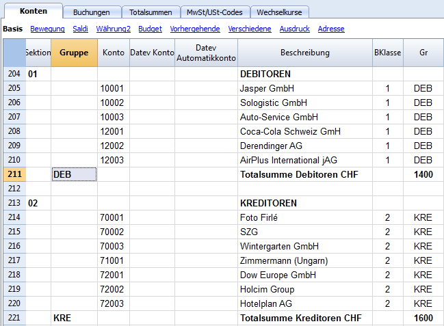 DATEV-Export