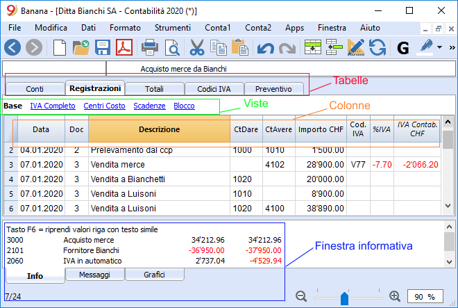 Imparare la tenuta della contabilità? | Banana Contabilità Software