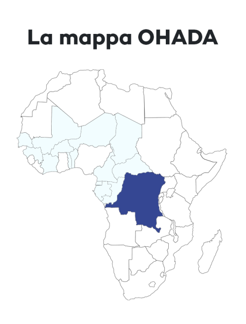 mappa OHADA