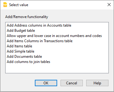 在账户表中添加地址列