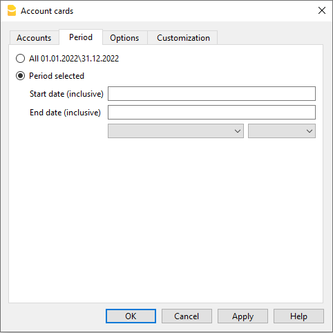 PDF-Dossier nach Periode erstellen