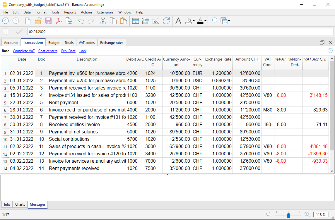 multi-currency transactions