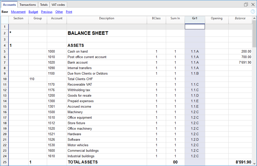 创建通过组链接的报告