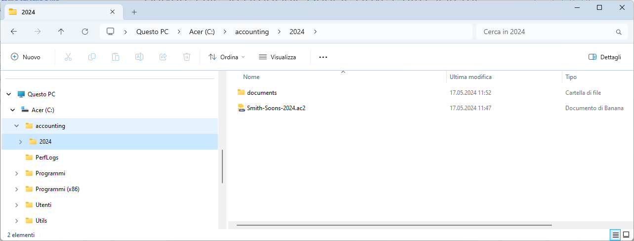 Dossiers und Dateien verwalten