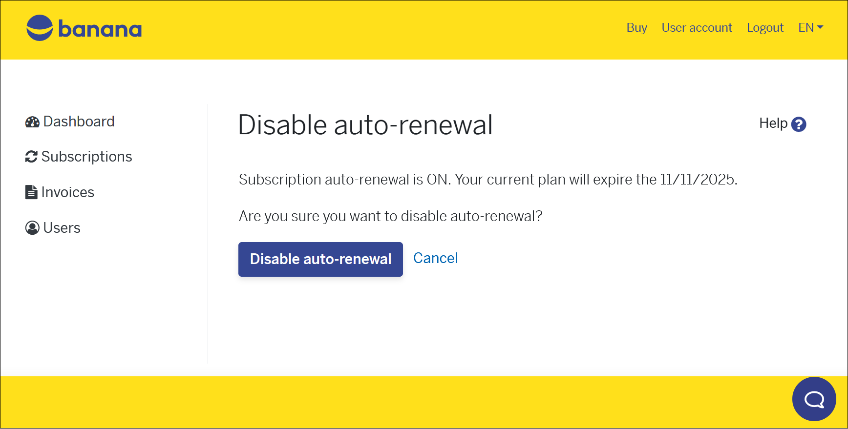 Gestisci i tuoi abbonamenti