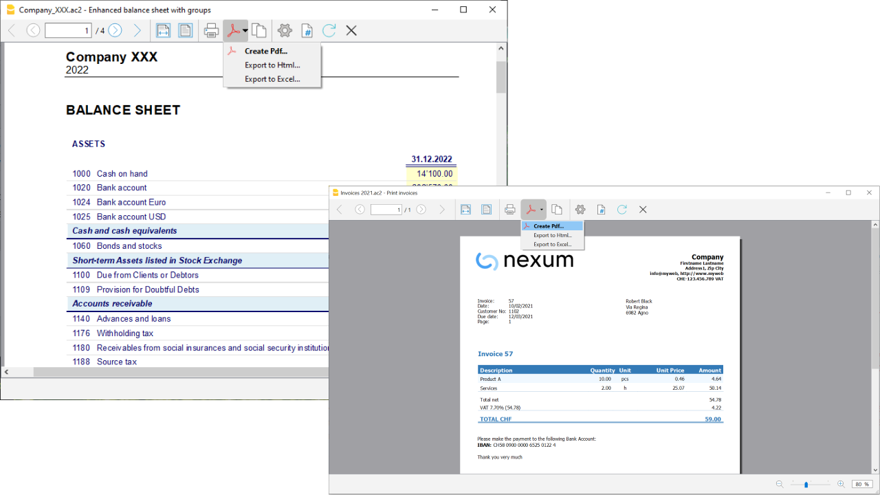 Seitenansicht/Druckvorschau