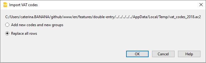 在导入中添加或替换税码