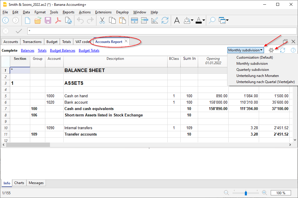 accesso diretto ai preferiti
