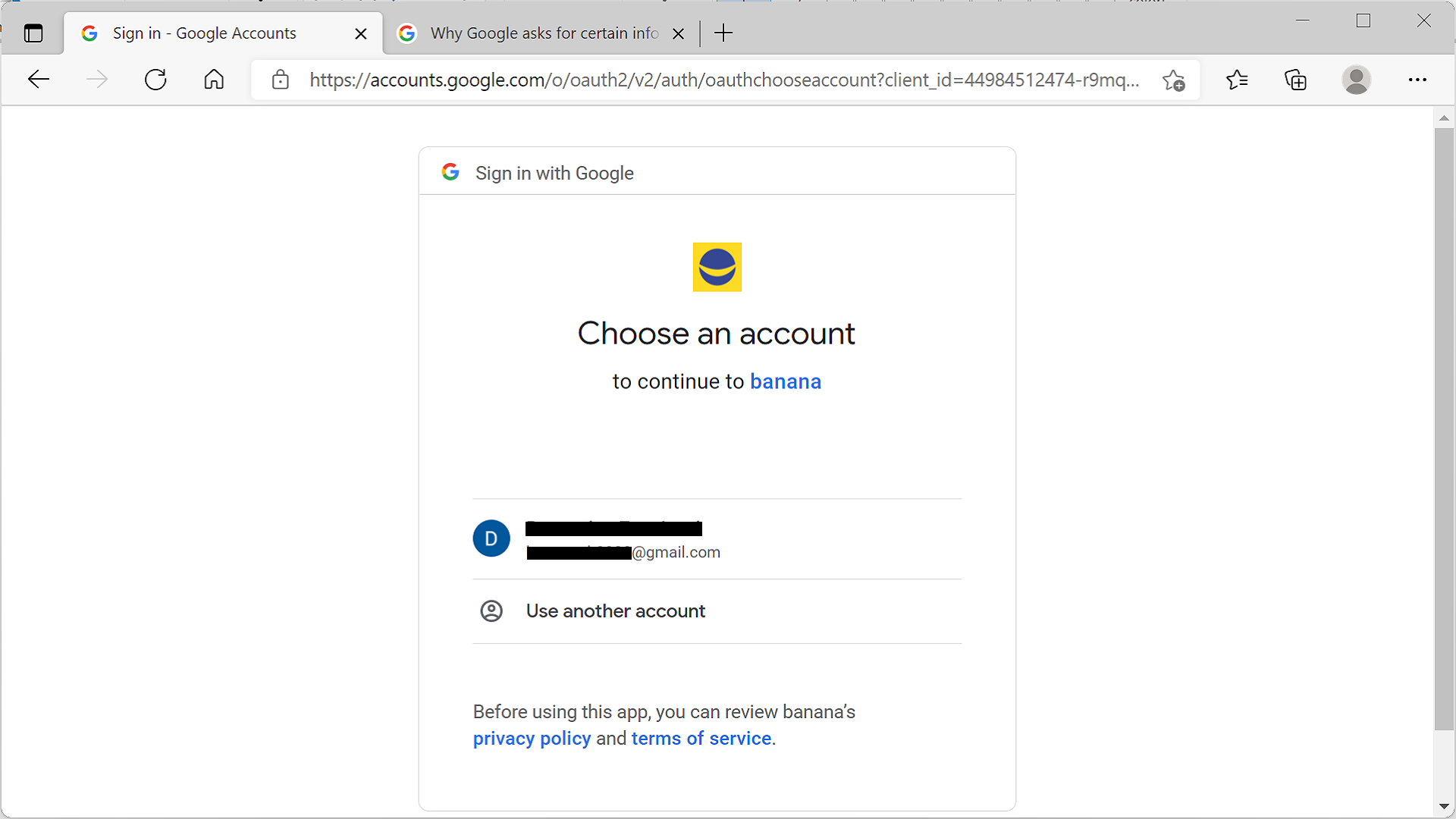 Google Login 