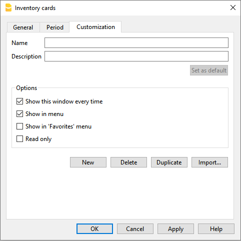 Artikeljournal Anpassung