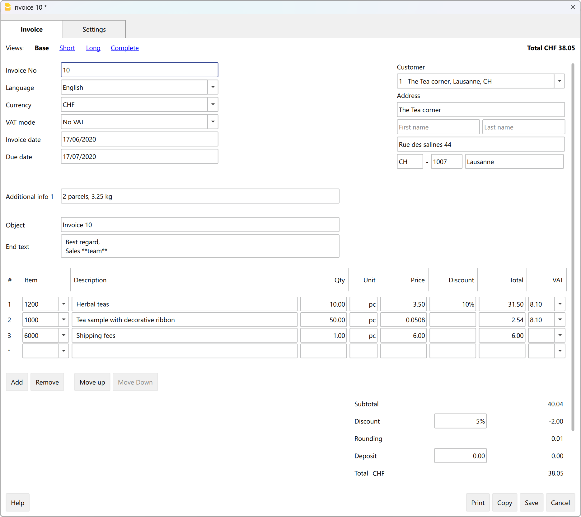 creare le fatture con offerte e fature