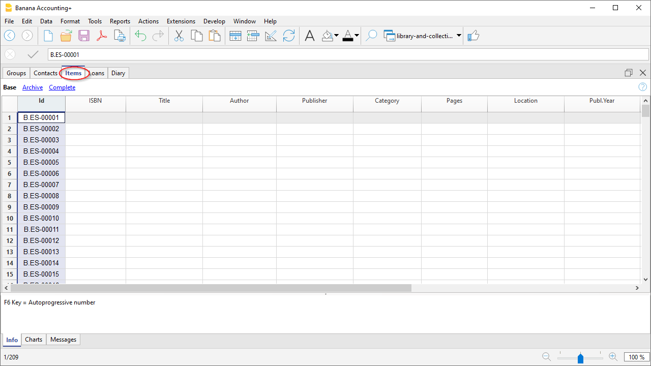 Bücher-Codes-Etiketten