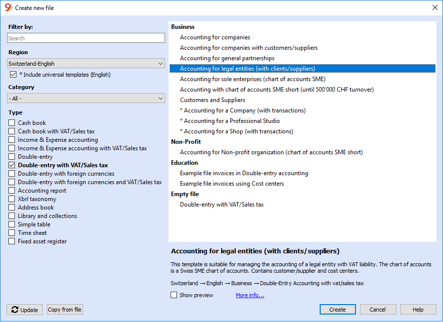 Create new file, image version 9.0.4