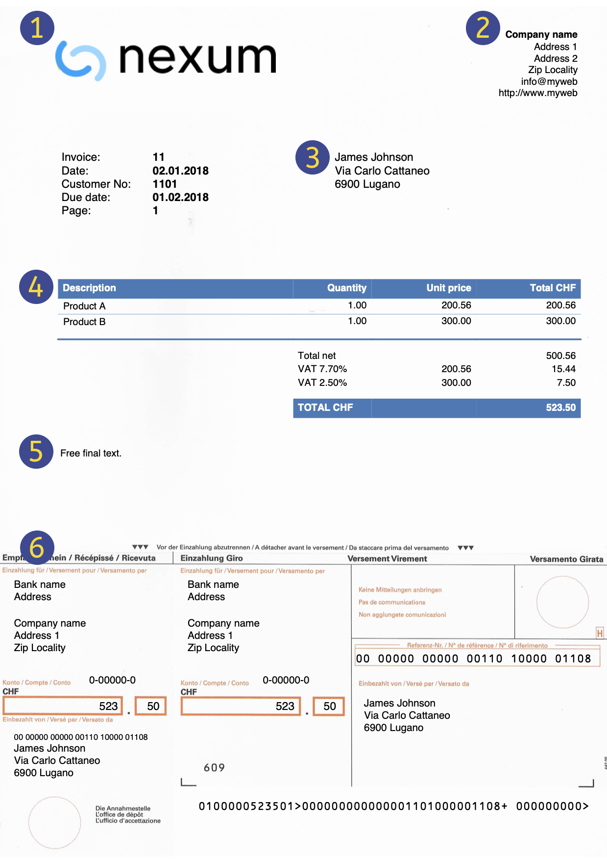 preview print invoice