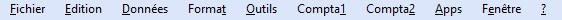 Menubar