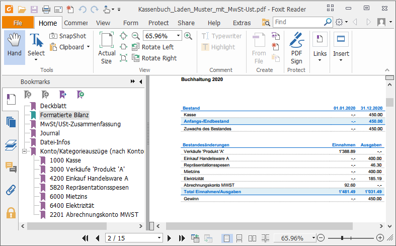 PDF-Dossier Laden