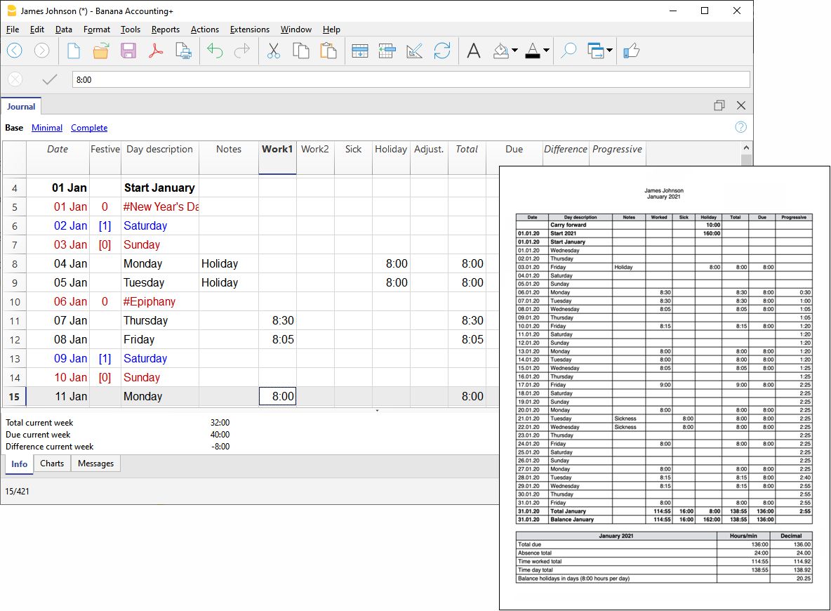 Timesheet